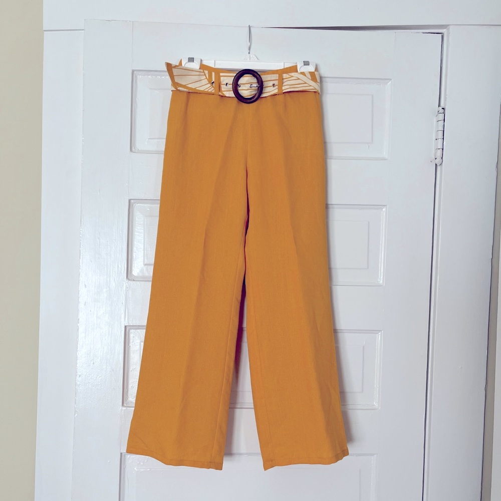 NWT JB by Julie Brown Ahoy wide leg ankle pants.